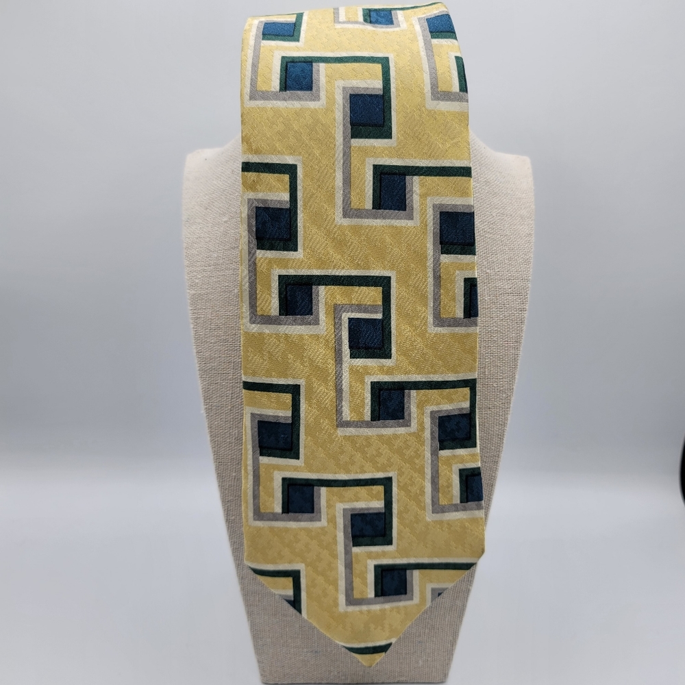 Vintage Oleg Cassini 100% Silk Men's Neck Tie
